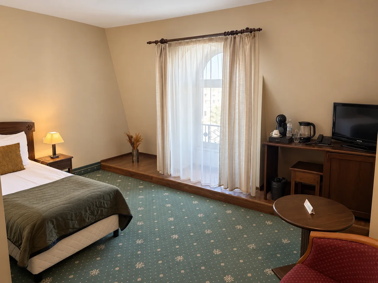 EINZELZIMMER ECONOMY im Hotel RETRO, Haskovo